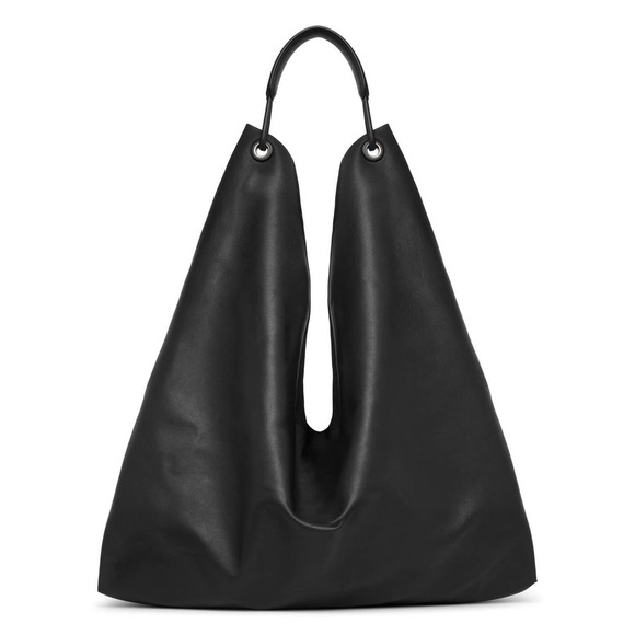The Row Handbags - THE ROW Bindle 3 black leather shoulder bag